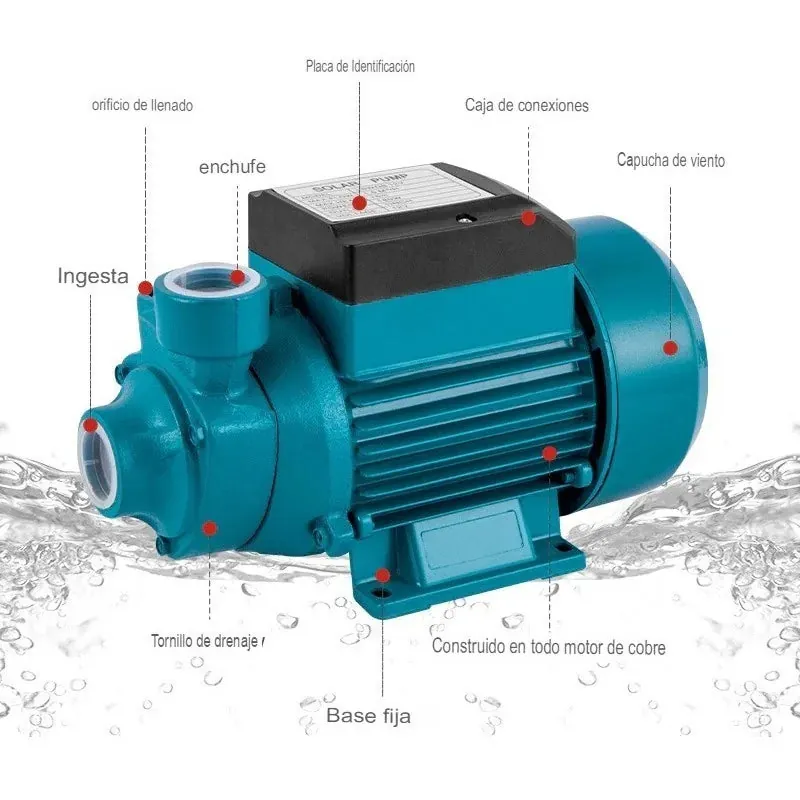 BOMBA PERIFÉRICA QB90 - 1.15 HP / 220V - 3/4"x3/4"